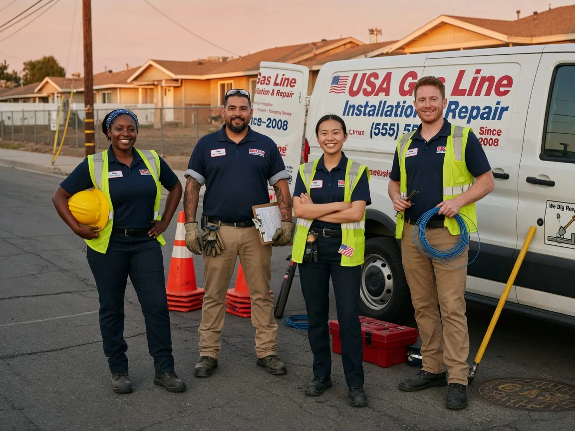 Gas Line Installation company in Adrian, MI